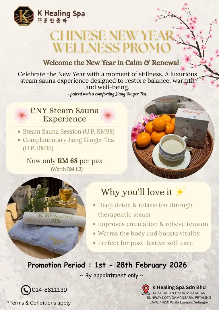 CNY EXCLUSIVE STEAM SPA PROM